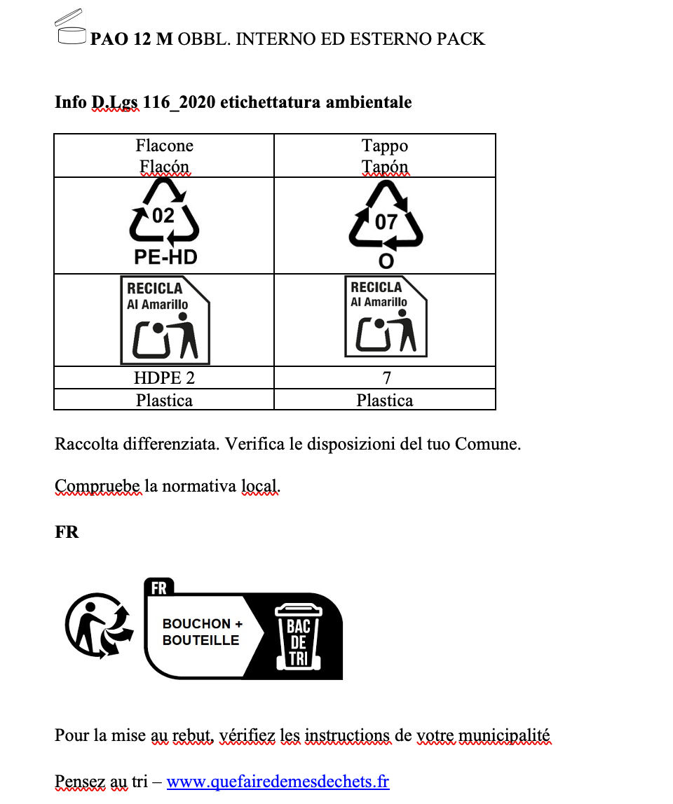 Etichettatura ambientale